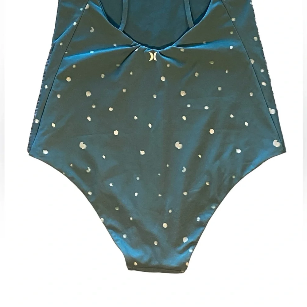 Hurley Green White Polkadot One Piece. Similar to Albion Suits Great Condition